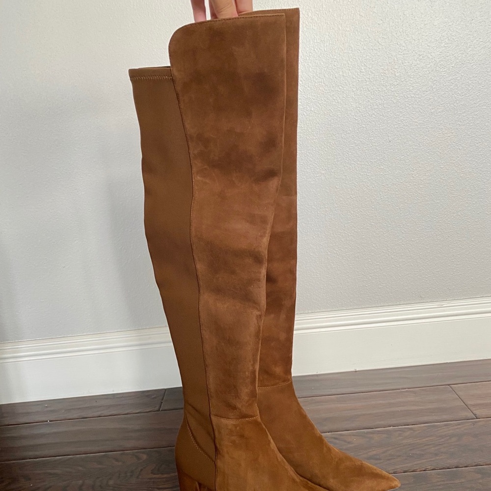 NEW Stuart Weitzman real suede boots